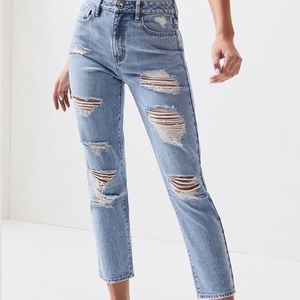 PacSun Distressed High Rise Jeans